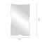 20" x 12" Beveled Rectangle Mirror by Make Market®